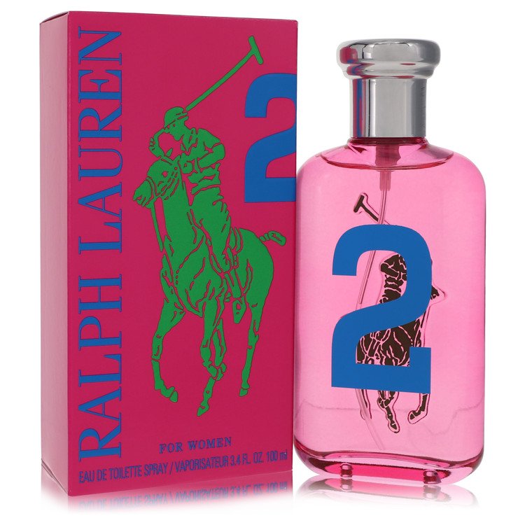 Big Pony Pink 2 by Ralph Lauren Eau De Toilette Spray 3.4 oz Big Pony Pink 2 by Ralph Lauren Eau De Toilette Spray 3.4 oz